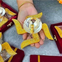 Brass Swastik Diya