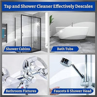 Hard Water Stain Remover Spray for Bathroom Taps, Basins, Showers & Floor Tiles 200ml (Pack of 2)